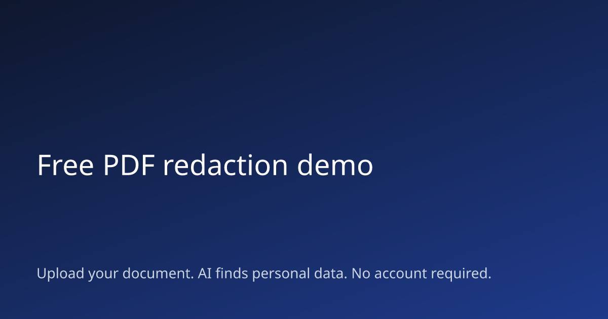 FOI document redaction with AI for public sector teams